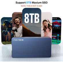 Buy ACASIS,ACASIS 40Gbps M.2 NVMe SSD Enclosure - USB-C/Thunderbolt 3/4 Compatible, Aluminum Type-C External Case, Supports 2280 M&B+M-Key, Up to 2700MB/s - Gadcet UK | UK | London | Scotland | Wales| Near Me | Cheap | Pay In 3 | External hard drives