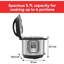 Buy Instant Pot,Instant Pot 60 Duo 7-in-1 Smart Cooker, 5.7L - Pressure/Slow/Rice Cooker, Sauté Pan, Yoghurt Maker, Steamer and Food Warmer, Brushed Stainless Steel - Gadcet UK | UK | London | Scotland | Wales| Ireland | Near Me | Cheap | Pay In 3 | Electronics