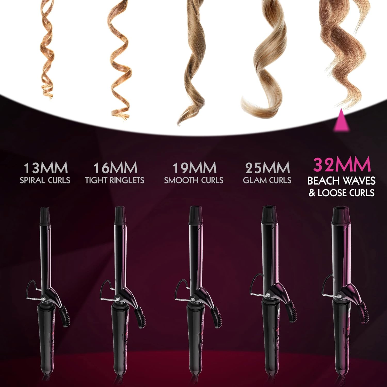 Buy Wahl,Wahl Curling Tong – 32mm Ceramic Barrel, Quick Heat, Swivel Cord, Cool Tip, Barrel Clamp for Shiny Curls – Black - Gadcet UK | UK | London | Scotland | Wales| Near Me | Cheap | Pay In 3 | Hair Care