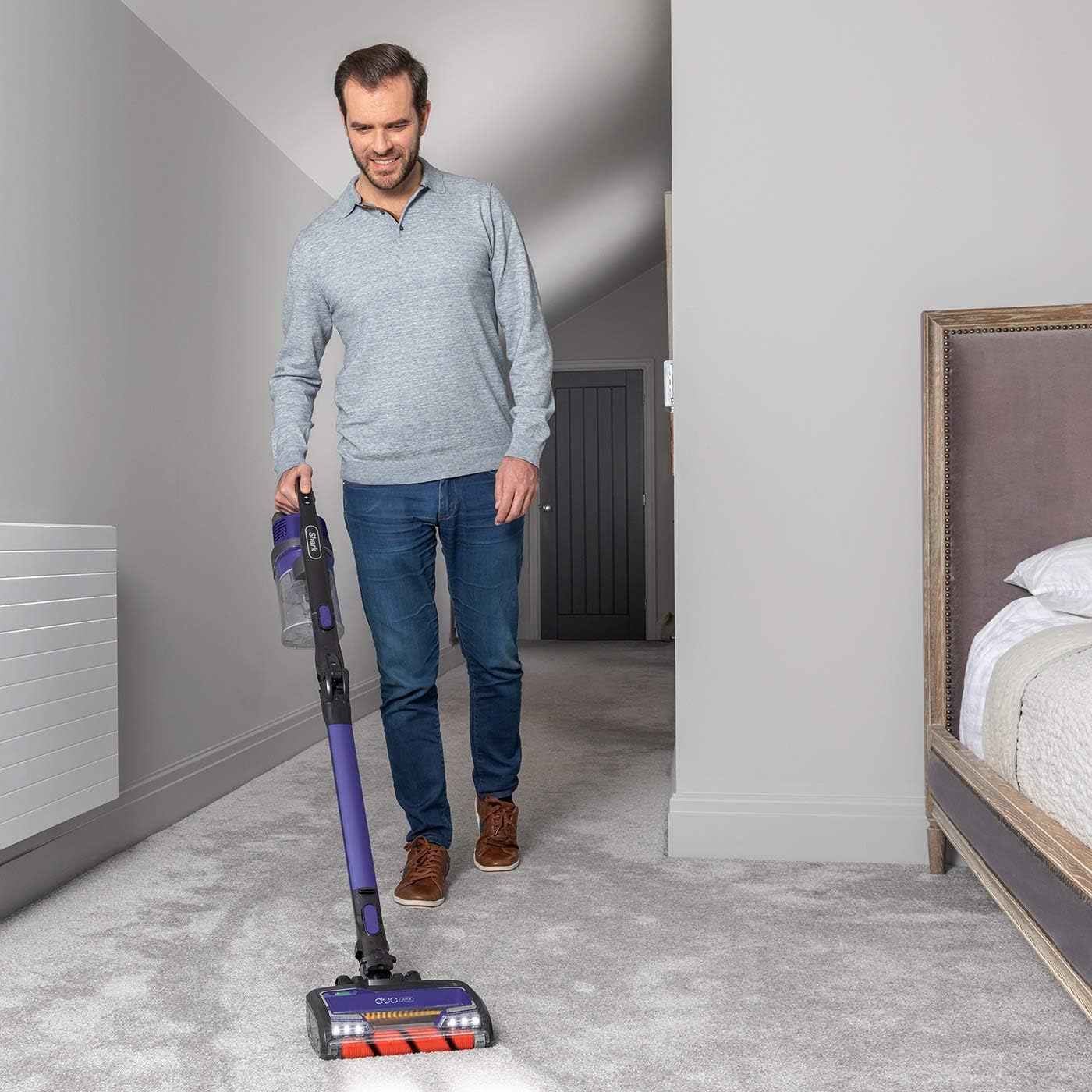Buy Shark,Shark Cordless Stick Vacuum Cleaner [IZ251UK] – Anti Hair Wrap, Twin Battery, Purple - Gadcet UK | UK | London | Scotland | Wales| Near Me | Cheap | Pay In 3 | Vacuums