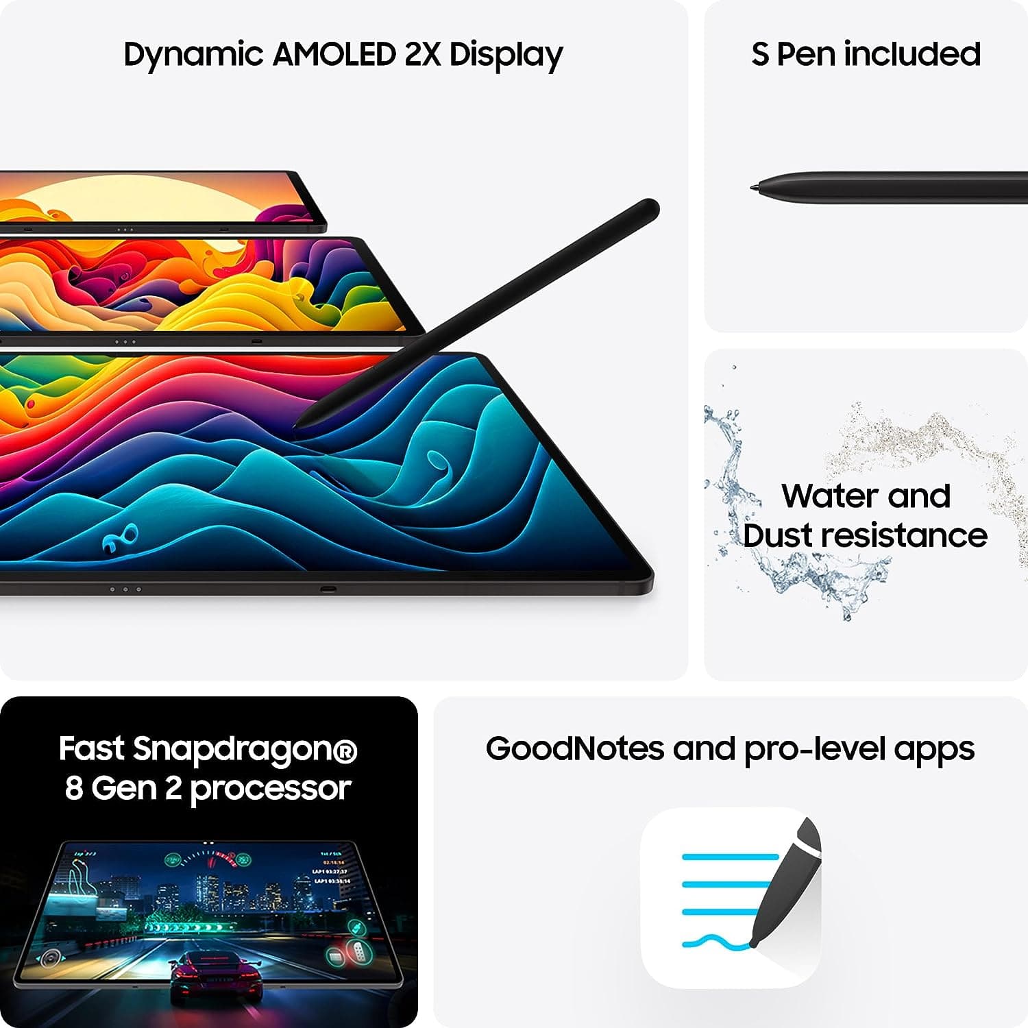 Buy Gadcet UK,Samsung Galaxy Tab S9+ 5G Android Tablet, 256GB, S Pen Included, Unlocked, Graphite SM-X816B - Gadcet UK | UK | London | Scotland | Wales| Ireland | Near Me | Cheap | Pay In 3 | 