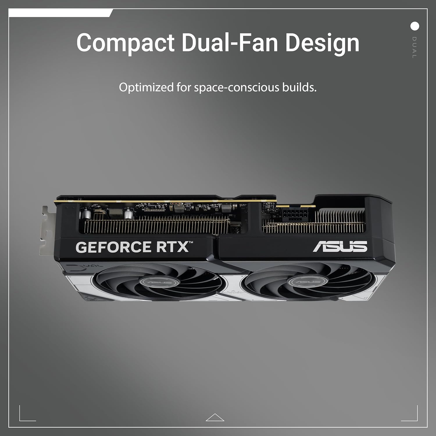 Buy Ecat Tech Ltd,ASUS Dual GeForce RTX 5070 OC 12GB GDDR7 Graphics Card – PCIe 5.0, 2572MHz OC Clock, HDMI 2.1b, 3× DisplayPort 2.1b & SFF-Ready - Gadcet UK | UK | London | Scotland | Wales| Near Me | Cheap | Pay In 3 | Video Cards & Adapters