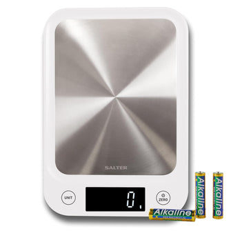 Buy Salter,Salter 1105 SSWHDR Stainless Steel Electronic Scale - 5kg Capacity - Gadcet UK | UK | London | Scotland | Wales| Near Me | Cheap | Pay In 3 | Smart Scale