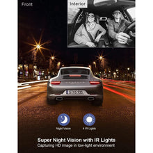 Buy Lagocars,3 Channel 2.5K+1080P+1080P Dash Cam: Front, Rear & Inside with Infrared Night Vision and Parking Monitor for Cars, Trucks, and Taxis - Gadcet UK | UK | London | Scotland | Wales| Near Me | Cheap | Pay In 3 | On-Dash Cameras