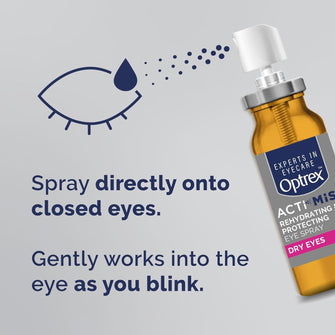 Buy Optrex,Optrex ActiMist Double Action Spray Dry Irritated Eyes 10ml - Gadcet UK | UK | London | Scotland | Wales| Near Me | Cheap | Pay In 3 | Dry Eye Relief