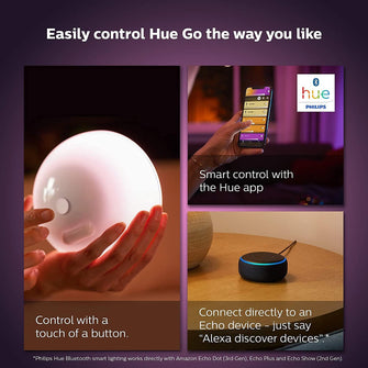 Buy Philips,Philips Hue Go 2.0 Smart Portable Light – White & Colour Ambiance, Bluetooth, Works with Alexa & Google Assistant – Energy Class A (1-Pack) - Gadcet UK | UK | London | Scotland | Wales| Near Me | Cheap | Pay In 3 | Lighting Accessories