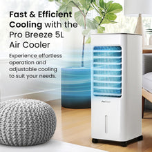 Buy Freestanding,Pro Breeze 4-in-1 Portable Air Cooler - 5L Capacity, 3 Speeds, Evaporative Cooling, 7H Timer, Remote, LED Display, Auto Oscillation - Gadcet UK | UK | London | Scotland | Wales| Ireland | Near Me | Cheap | Pay In 3 | Household Appliances