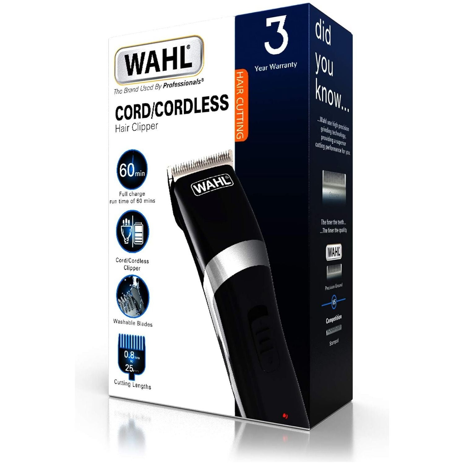 Buy WAHL,Wahl Cord/Cordless Rechargeable Hair Clipper Kit for Men - Rinseable Blades, Guide Combs, Home Hair Cutting - Gadcet UK | UK | London | Scotland | Wales| Near Me | Cheap | Pay In 3 | Hair Clipper & Trimmer Accessories