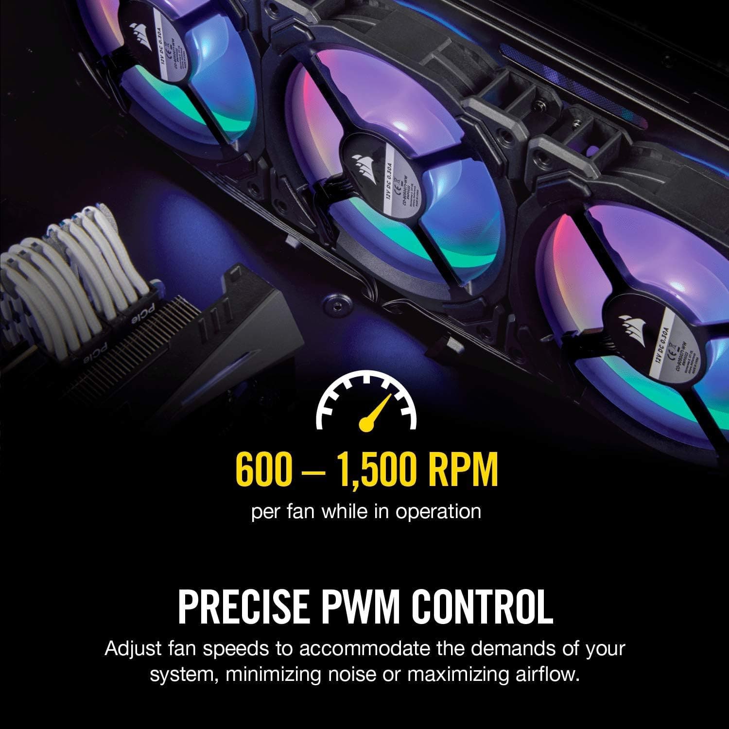 Buy Corsair,Corsair LL140 RGB 140mm Dual Light Loop PWM RGB Fan - Single Fan - Black - Gadcet UK | UK | London | Scotland | Wales| Ireland | Near Me | Cheap | Pay In 3 | Computer Components