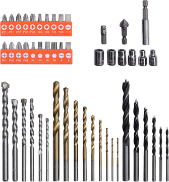 Buy Black+Decker,Black + Decker A7188 50-Piece Drill and Screwdriver Bit Set - Gadcet UK | UK | London | Scotland | Wales| Near Me | Cheap | Pay In 3 | Tools