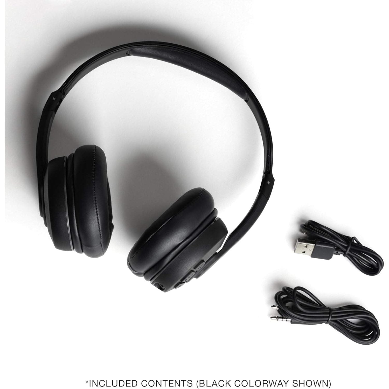 Buy Skullcandy,Skullcandy Cassette On-Ear Wireless Headphones, 22 Hr Battery, Microphone, Works with iPhone Android and Bluetooth Devices - Black - Gadcet UK | UK | London | Scotland | Wales| Ireland | Near Me | Cheap | Pay In 3 | Headphones & Headsets