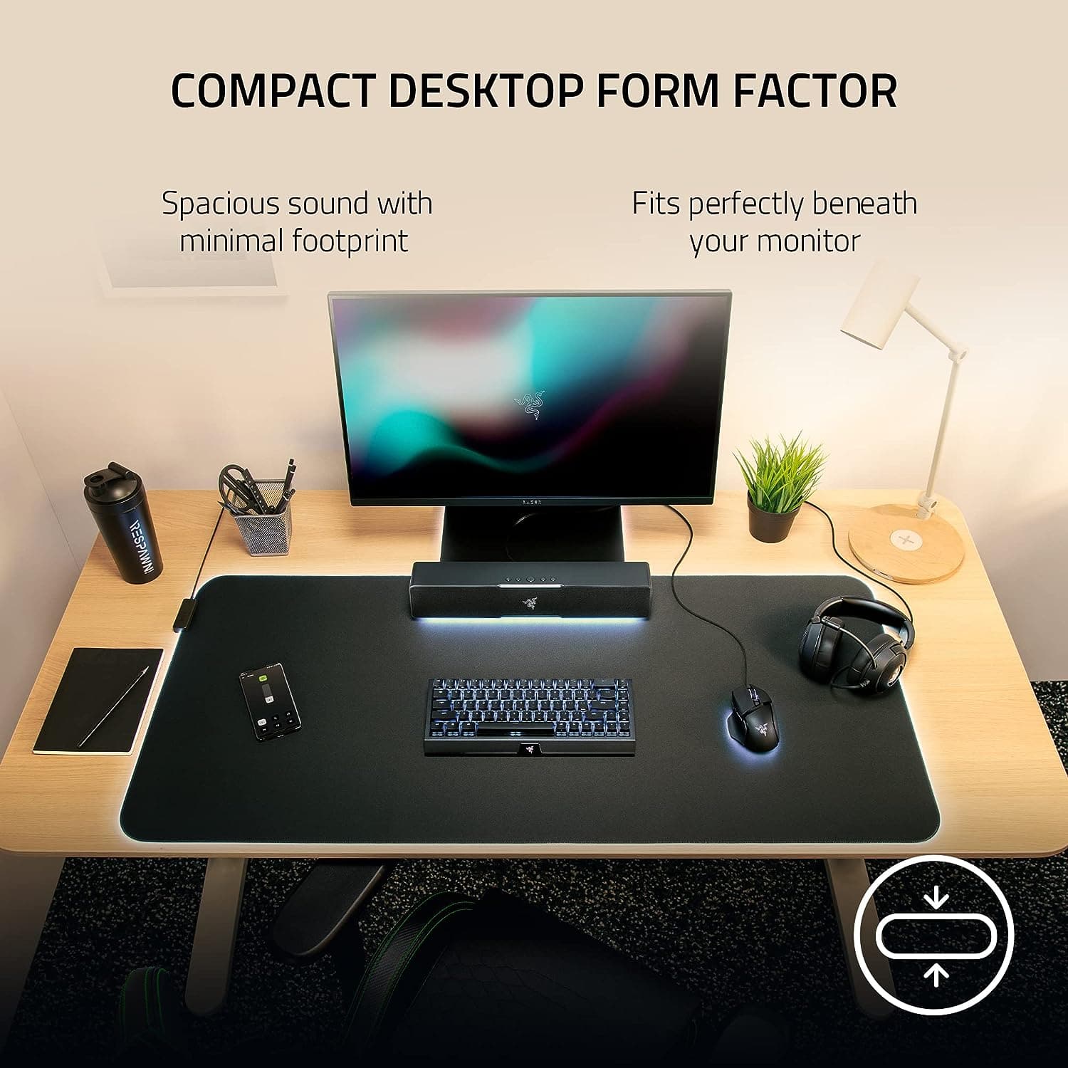 Buy Razer,Razer Leviathan V2 X Compact PC Gaming Soundbar - Full-Range Drivers, USB-C, Bluetooth 5.0, Black - Gadcet UK | UK | London | Scotland | Wales| Ireland | Near Me | Cheap | Pay In 3 | Bluetooth Speakers
