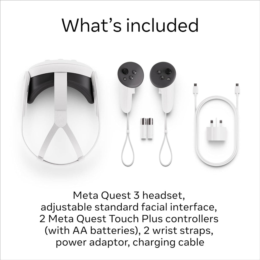 Meta Quest 3 512GB All-In-One Mixed Reality Headset– Gadcet UK