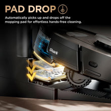 Shark PowerDetect NeverTouch Pro Robot Vacuum & Mop – 60-Day Self-Empty Base, 3D LiDAR and App Control – Black