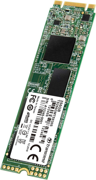 Buy Transcend,Transcend MTS830S 256 GB M.2 2280 SATA III 6 Gb/s Internal Solid State Drive (SSD) 3D TLC NAND with DRAM Cache (TS256GMTS830S) - Gadcet UK | UK | London | Scotland | Wales| Near Me | Cheap | Pay In 3 | Internal Solid State Drive