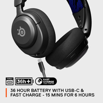 Buy SteelSeries,SteelSeries Arctis Nova 4P Wireless Multi-Platform Gaming Headset - Black - Gadcet UK | UK | London | Scotland | Wales| Ireland | Near Me | Cheap | Pay In 3 | Headphones & Headsets