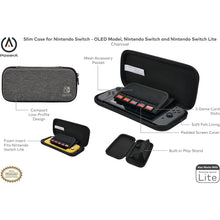 Buy PowerA,PowerA Slim Case for Nintendo Switch, Switch Lite & OLED Model, Protective Pouch with 10 Game Cards Storage and Built-in Play Stand, Official: Charcoal - Gadcet UK | UK | London | Scotland | Wales| Near Me | Cheap | Pay In 3 | Game Home Game Console Accessories