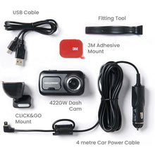 Nextbase 422GW Dash Cam – 2K 1440p, 140° Wide Angle Front Camera – Wi-Fi, 10Hz GPS, Bluetooth – Parking Mode, Voice Control, Night Vision, Polarising Filter Compatible