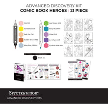 Buy Spectrum,Crafter’s Companion Manga & Comic Book Heroes Adult Colouring & Art Kit – Spectrum Noir Pens, Art Liners & Printed Sheets - Gadcet UK | UK | London | Scotland | Wales| Near Me | Cheap | Pay In 3 | Art & Craft Paint