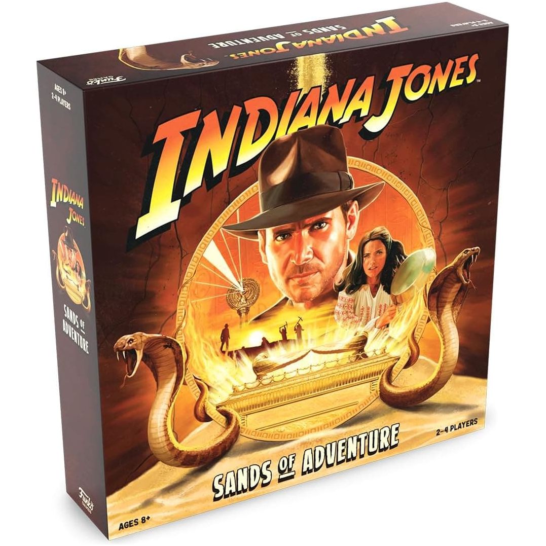 Buy Gadcet UK,Funko Games Indiana Jones Sands of Adventure Board Game | Ages 8+ | 2-4 Players | 45 Minutes Playing Time | Strategy, Adventure, and Cooperative Gameplay | Family Games for Teens and Adults - Gadcet UK | UK | London | Scotland | Wales| Ireland | Near Me | Cheap | Pay In 3 | Games and Toys