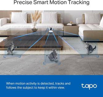 Buy Tapo,Tapo 2K QHD Indoor Pan/Tilt Security Wi-Fi Camera, AI Detection,360° Visual Coverage, Night Vision, Customizable privacy Mode, Cloud &Local Storage, Works with Alexa&Google Home(Tapo C220) - Gadcet UK | UK | London | Scotland | Wales| Near Me | Cheap | Pay In 3 | Surveillance Cameras