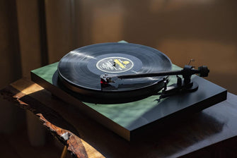 Buy Pro-Ject,Pro-Ject Debut Carbon EVO Audiophile Turntable - Carbon Fiber Tonearm, Electronic Speed Selection, Pre-Mounted Ortofon 2M Red Cartridge - Satin Green - Gadcet UK | UK | London | Scotland | Wales| Near Me | Cheap | Pay In 3 | Turntables & Record Players