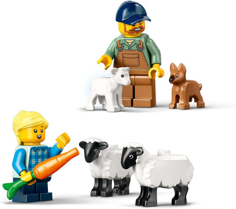 Buy Lego,LEGO City Red Farm Tractor with Trailer & Sheep (60461) – Farm Playset with Animal Figures – Montessori Toy for Kids Aged 4+ - Gadcet UK | UK | London | Scotland | Wales| Near Me | Cheap | Pay In 3 | Building Toys
