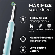 Buy Oral-B,Oral-B Pro 1 Electric Toothbrush With 3D Cleaning - Blue - Gadcet.com | UK | London | Scotland | Wales| Ireland | Near Me | Cheap | Pay In 3 | Health & Beauty