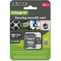 Buy Integral,Integral Micro SD Security Card 64GB for Dash-Cams, Home Cams, CCTV, Body Cams and Drones. Extended lifetime and reliable recording time after time with High Endurance - Gadcet UK | UK | London | Scotland | Wales| Near Me | Cheap | Pay In 3 | Flash Memory Cards