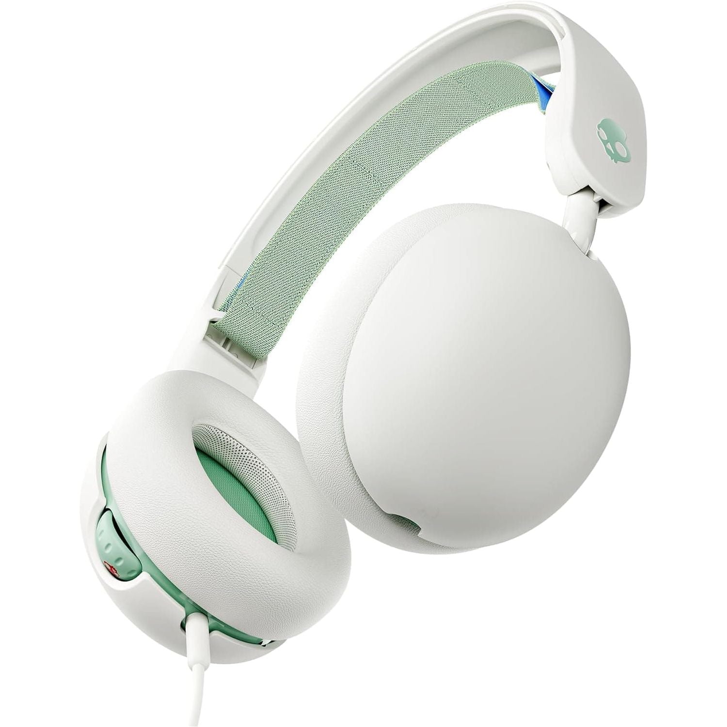 Buy Skullcandy,Skullcandy Grom Over-Ear Wired Headphones for Kids, Volume-Limiting, Share Audio Port, Microphone, Work with Bluetooth Devices and Computers - Bone Seafoam - Gadcet UK | UK | London | Scotland | Wales| Near Me | Cheap | Pay In 3 | Headphones & Headsets