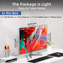 Buy CHiQ,CHiQ 32 inch QHD (2560x1440) Computer Monitor, LED, IPS, 5ms, 3-Sided Frameless & Ultra Slim, HDMI DP inputs, USB only for charging, Lowblue Mode, Flicker-Free, Freesync, VESA Compatible - Gadcet.com | UK | London | Scotland | Wales| Ireland | Near Me | Cheap | Pay In 3 | Computer Monitors