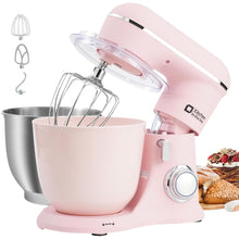 Buy Food Mixers,Kitchen in the Box Stand Mixer | 4.5L + 5L Dual Bowls | 1300W Electric Food Mixer | 10 Speeds | Dough Hook, Whisk & Beater | Matte Finish | Rose Pink - Gadcet UK | UK | London | Scotland | Wales| Near Me | Cheap | Pay In 3 | Kitchen