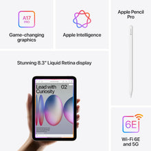Apple iPad Mini A17 Pro (A2993) – 8.3" Wi-Fi Tablet, 128GB, Space Grey