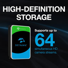 Buy Seagate,Seagate SkyHawk 6TB Video Internal Hard Drive – 3.5" SATA 6Gb/s, 64MB Cache for DVR/NVR CCTV Systems (ST6000VXZ09) - Gadcet UK | UK | London | Scotland | Wales| Near Me | Cheap | Pay In 3 | Hard Drives
