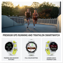 Buy Garmin,Garmin Forerunner 970 – Premium GPS Running & Triathlon Smartwatch with AMOLED Display, Built-in LED Flashlight, Titanium Case, Whitestone/Translucent Amp Yellow Band - Gadcet UK | UK | London | Scotland | Wales| Near Me | Cheap | Pay In 3 | Smart Watches