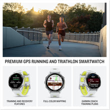 Buy Garmin,Garmin Forerunner 970 – Premium GPS Running & Triathlon Smartwatch with AMOLED Display, Built-in LED Flashlight, Titanium Case, Whitestone/Translucent Amp Yellow Band - Gadcet UK | UK | London | Scotland | Wales| Near Me | Cheap | Pay In 3 | Smart Watches