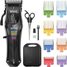 Buy WAHL,WAHL Colour Pro Rechargeable Pet Clipper, Clippers with Coded Combs, Full Coat Grooming for Dogs, Low Noise, Corded/Cordless Dog Clippers, Black - Gadcet UK | UK | London | Scotland | Wales| Near Me | Cheap | Pay In 3 | Shaving & Grooming