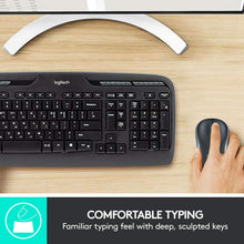 Buy Logitech,Logitech MK330 Wireless Keyboard and Mouse Combo for Windows - QWERTY UK Layout - Black - Gadcet UK | UK | London | Scotland | Wales| Ireland | Near Me | Cheap | Pay In 3 | Keyboard & Mouse