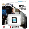 Buy Kingston,Kingston Canvas Go! Plus 128GB SDXC Card - 170MB/s Read, C10, UHS-I, U3, V30 - Gadcet UK | UK | London | Scotland | Wales| Near Me | Cheap | Pay In 3 | Flash Memory Cards