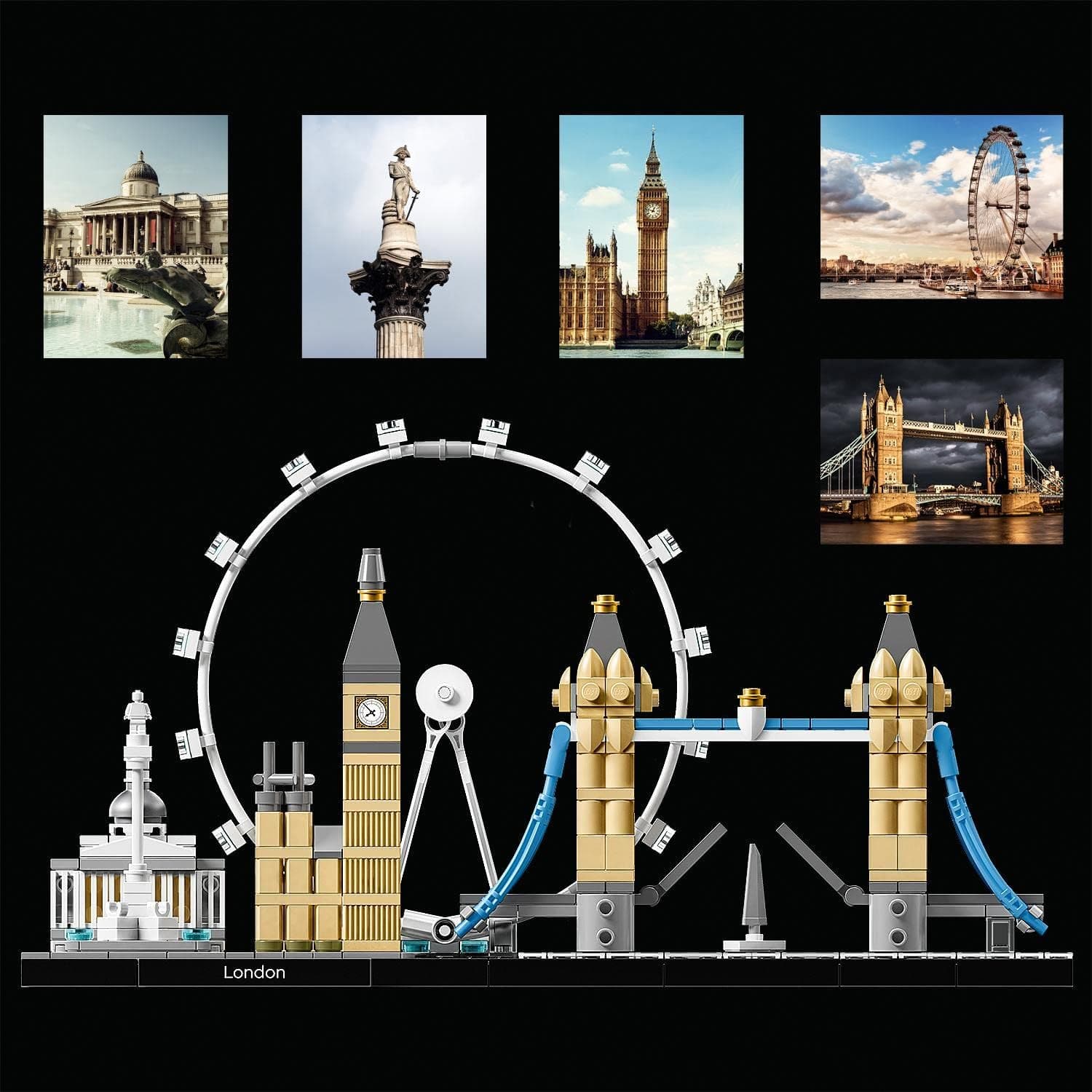 Buy LEGO,LEGO 21034 Architecture Skyline Model Building Set, London Eye, Big Ben, Tower Bridge Collection, Office Home Décor, Collectible Gift Idea - Gadcet UK | UK | London | Scotland | Wales| Ireland | Near Me | Cheap | Pay In 3 | Toys