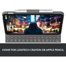 Logitech Slim Folio iPad 10th Gen Case - Grey - 5