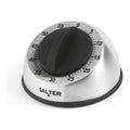 Buy Salter,Salter 338 SSBKXR15 Mechanical Kitchen Timer - 60-Minute Countdown, Clockwork Mechanism, Soft Touch Dial, Brushed Stainless Steel, Ideal for Cooking, Baking, Fitness, and Studying - Gadcet UK | UK | London | Scotland | Wales| Near Me | Cheap | Pay In 3 | Kitchen & Home Appliances