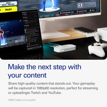 Buy Elgato,Elgato Game Capture Neo – USB Portable Capture Card with 4K60 HDR Passthrough & 1080p60 Recording (For PS5, Xbox, Nintendo Switch 2, PC/Mac/iPad) - Gadcet UK | UK | London | Scotland | Wales| Near Me | Cheap | Pay In 3 | Video Editing Hardware & Production Equipment