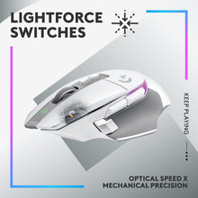 Buy Logitech,Logitech G502 X PLUS LIGHTSPEED Wireless RGB Gaming Mouse - LIGHTFORCE Hybrid Switches, HERO 25K Sensor, LIGHTSYNC RGB, PC & macOS/Windows Compatible - White - Gadcet UK | UK | London | Scotland | Wales| Near Me | Cheap | Pay In 3 | Mice & Trackballs