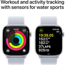 Buy Apple,Apple Watch Series 10 GPS 46mm Silver Aluminium Case with Blue Cloud Sport Loop - One Size - Gadcet UK | UK | London | Scotland | Wales| Near Me | Cheap | Pay In 3 | Smart Watches