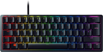 Buy Razer,Razer Huntsman Mini (Red Switch) - 60% Compact Gaming Keyboard UK Layout | Black - Gadcet.com | UK | London | Scotland | Wales| Ireland | Near Me | Cheap | Pay In 3 | Keyboard & Mouse