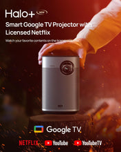 XGIMI Halo+ WM03A Smart Portable Projector – 1080p Full HD, 700 ISO Lumens, Android TV, Harman Kardon