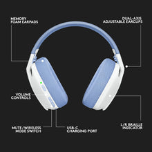 Buy Logitech,Logitech G435 LIGHTSPEED & Bluetooth Wireless Gaming Headset - Ultra Lightweight 165g over-ear headphones, built-in mics, 18h battery, compatible with Dolby Atmos, PC, PS4, PS5, Mobile - White - Gadcet UK | UK | London | Scotland | Wales| Near Me | Cheap | Pay In 3 | Headphones & Headsets