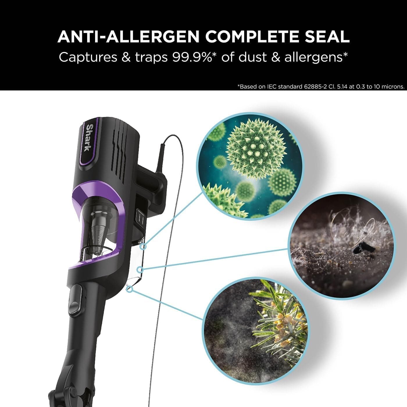 Buy Shark,Shark Corded Stick Vacuum Cleaner [HZ500UK] Anti Hair Wrap, Purple - Gadcet UK | UK | London | Scotland | Wales| Near Me | Cheap | Pay In 3 | Vacuums