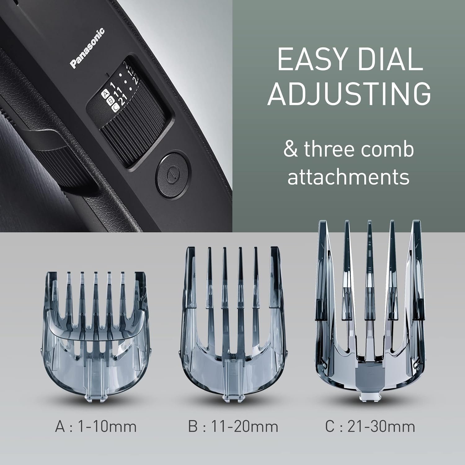 Buy Panasonic,Panasonic ER-GB86 High-Performance Wet & Dry Men’s Beard Trimmer – 58 Precise Lengths for Long Beard Perfection - Gadcet UK | UK | London | Scotland | Wales| Near Me | Cheap | Pay In 3 | Beard Trimmers